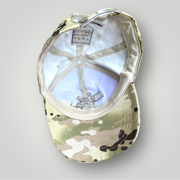 Massachusetts Army National Guard Camo Baseball Cap Hat - Picture 12 of 16